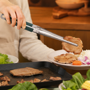 Pinça para Churrasco em Aço Inox 304 – Utensílio Profissional para Grelha e Cozinha