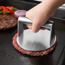 Prensa de Hambúrguer em Aço Inox 430 – Modelador Circular para Burger Artesanal
