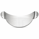 Escorredor Lateral de Inox para Panela – Filtro Antivazamento para Arroz e Legumes
