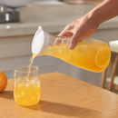 Garrafa de Plástico Transparente para Água e Suco – Grande Capacidade até 1600ml