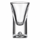 Conjunto de 6 Copos Shot de Vidro – Fundo Iceberg Transparente para Bar e Festas