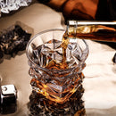 Copo de Whiskey Gravado Old Fashioned – Vidro Clássico Estilo Scotch