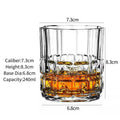 Copo de Whiskey Gravado Old Fashioned – Vidro Clássico Estilo Scotch