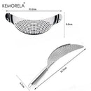 Escorredor Lateral de Inox para Panela – Filtro Antivazamento para Arroz e Legumes