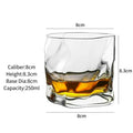 Copo de Whiskey Gravado Old Fashioned – Vidro Clássico Estilo Scotch