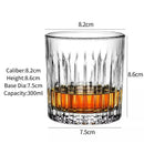 Copo de Whiskey Gravado Old Fashioned – Vidro Clássico Estilo Scotch