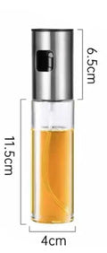 Borrifador de Azeite em Aço Inox 304 – Spray Difusor 100ml para Churrasco e Cozinha