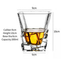 Copo de Whiskey Gravado Old Fashioned – Vidro Clássico Estilo Scotch