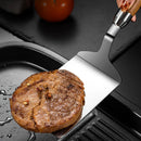 Espátula de Aço Inox 304 para Steak e Panqueca – Antiaderente para Grelha e Chapa