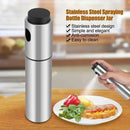 Borrifador de Azeite em Aço Inox 304 – Spray Difusor 100ml para Churrasco e Cozinha