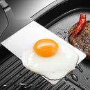 Espátula de Aço Inox 304 para Steak e Panqueca – Antiaderente para Grelha e Chapa