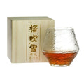 Copo de Whiskey Estilo Japonês com Caixa de Madeira – Cristal EDO Premium