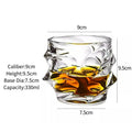 Copo de Whiskey Gravado Old Fashioned – Vidro Clássico Estilo Scotch