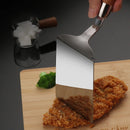 Espátula de Aço Inox 304 para Steak e Panqueca – Antiaderente para Grelha e Chapa