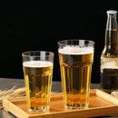 Caneca de Plástico Acrílico PC Resistente a Quedas – Copo Octogonal Transparente para Bar e Restaurante
