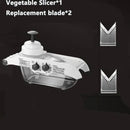 Fatiador Multifuncional de Legumes e Frutas – Mandoline com Ralador Integrado