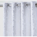 Cortina Em Tecido Jacquard Premium (2,80m x 1,70m) Com Ilhós Cromado