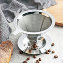 Filtro de Café Reutilizável Em Aço Inox Pour Over (tamanho 103)