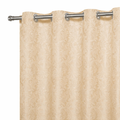 Cortina Em Tecido Jacquard Premium (2,80m x 1,70m) Com Ilhós Cromado
