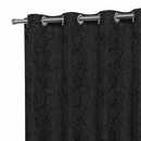Cortina Em Tecido Jacquard Premium (2,80m x 1,70m) Com Ilhós Cromado