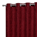 Cortina Em Tecido Jacquard Premium (2,80m x 1,70m) Com Ilhós Cromado
