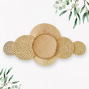 Decoração Parede Boho Composição Cestos de Palha