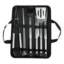 Kit Churrasco Premium com 9 Utensílios e Estojo | O Presente Perfeito para o Dia dos Pais