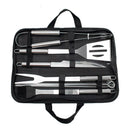 Kit Churrasco Premium com 9 Utensílios e Estojo | O Presente Perfeito para o Dia dos Pais